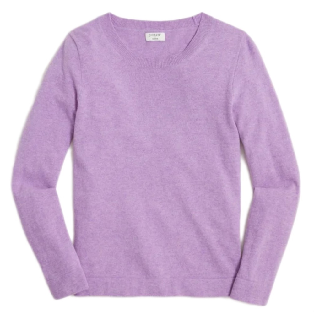 J.Crew Cotton-Wool Blend Teddie Sweater - Picture 2 of 3
